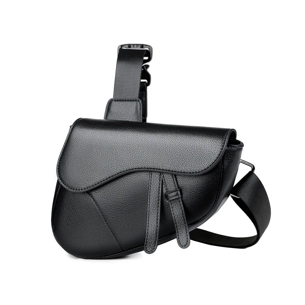Maison's Crossbody Saddle Bag