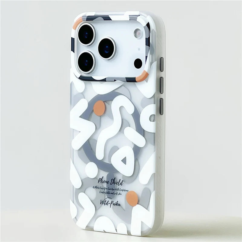 Graffiti Pattern Case For iPhone 17