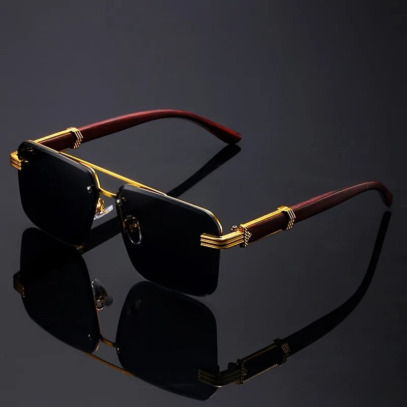 Vintage Frameless Sunglasses