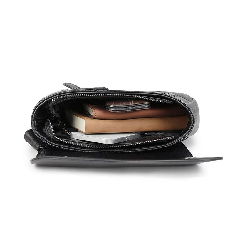 Maison's Crossbody Saddle Bag