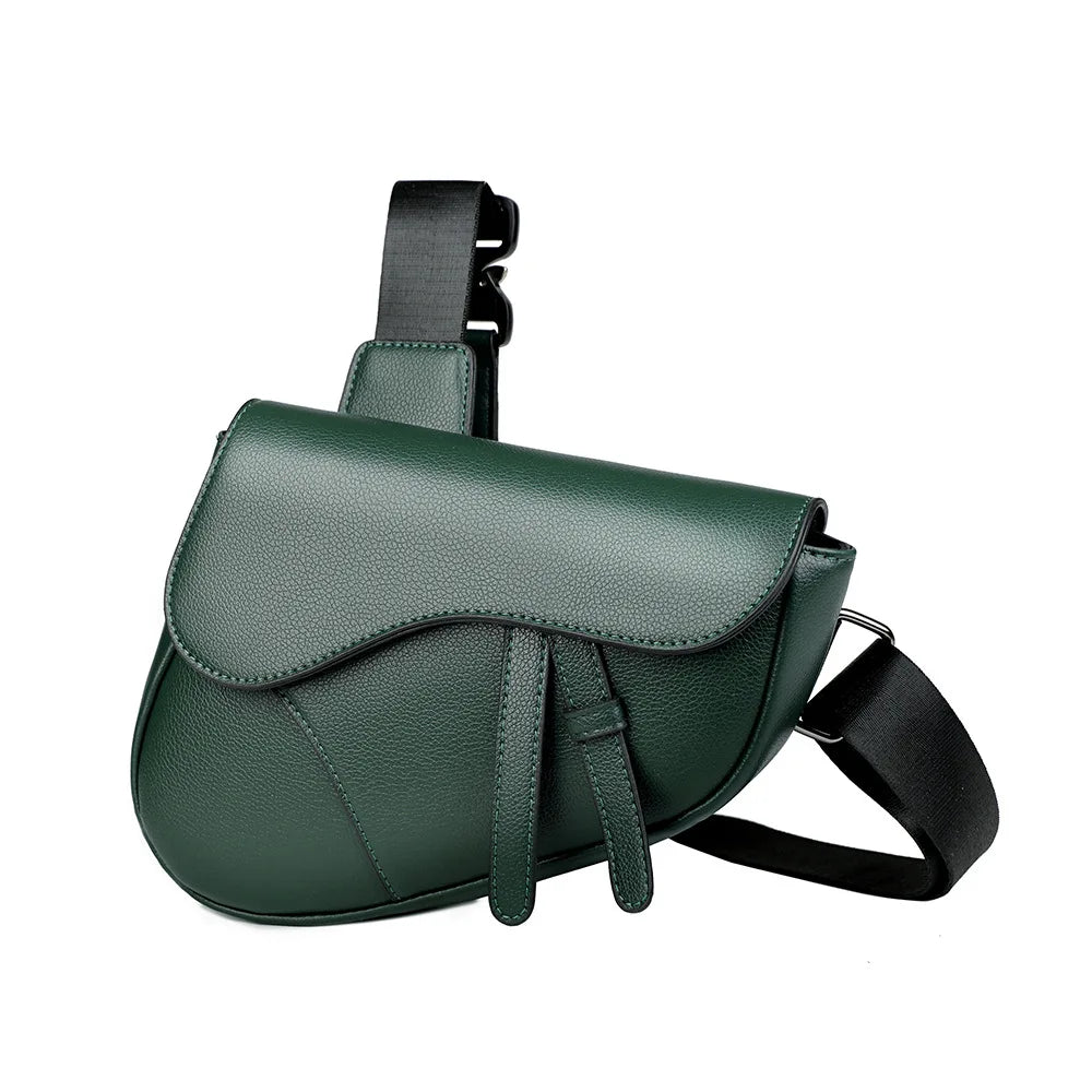 Maison's Crossbody Saddle Bag