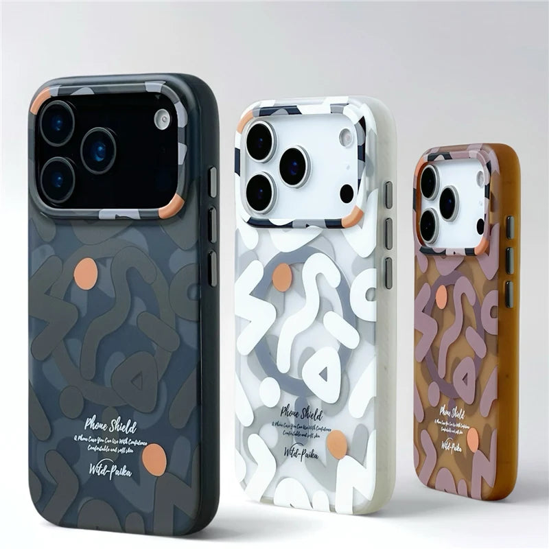 Graffiti Pattern Case For iPhone 17