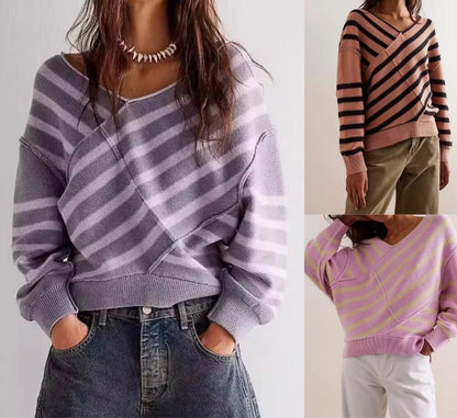 Off shoulder sweater