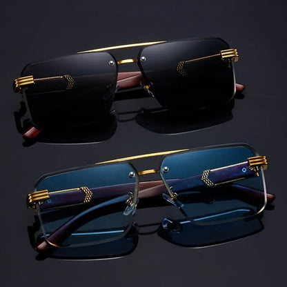 Vintage Frameless Sunglasses