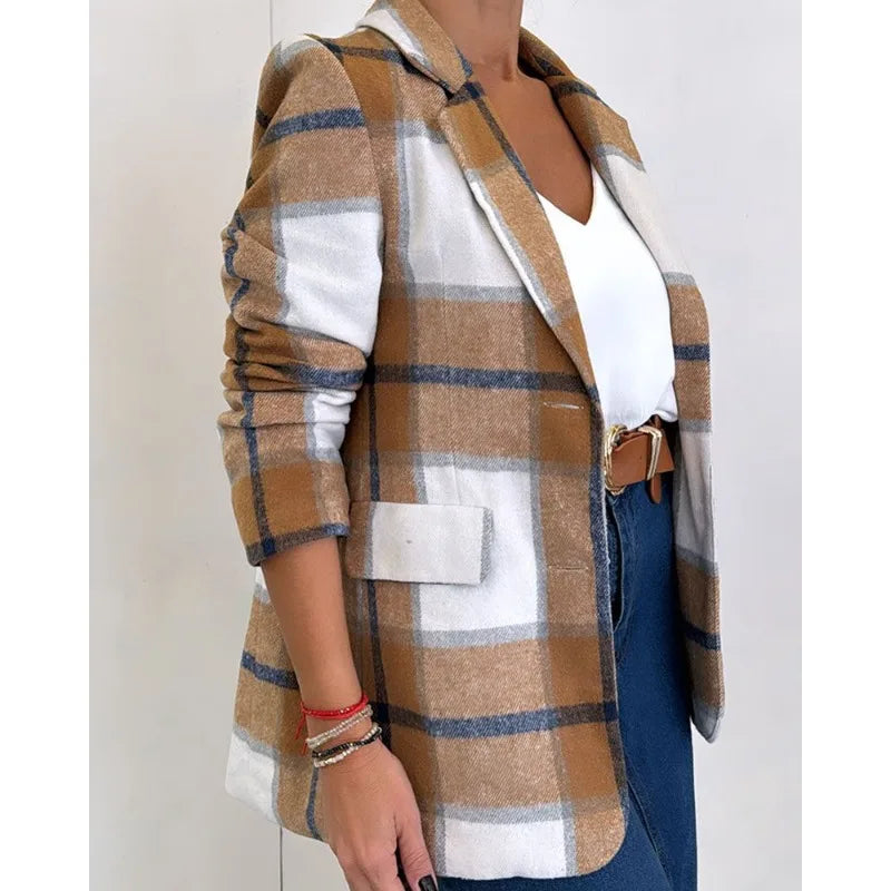 Savannah Check Blazer