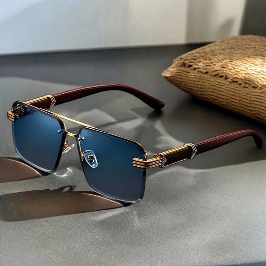 Vintage Frameless Sunglasses