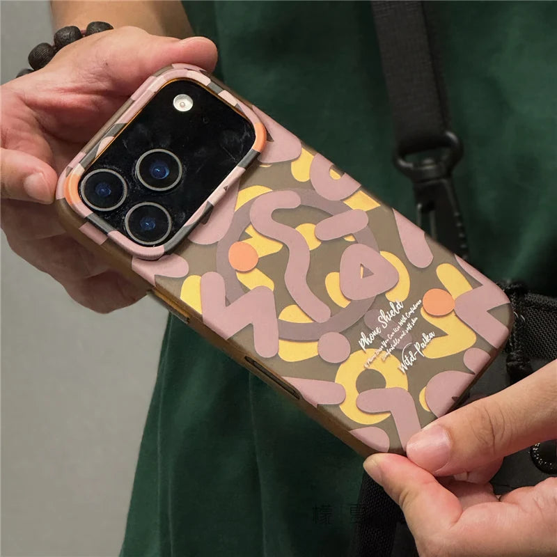 Graffiti Pattern Case For iPhone 17