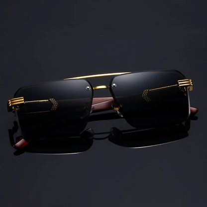 Vintage Frameless Sunglasses