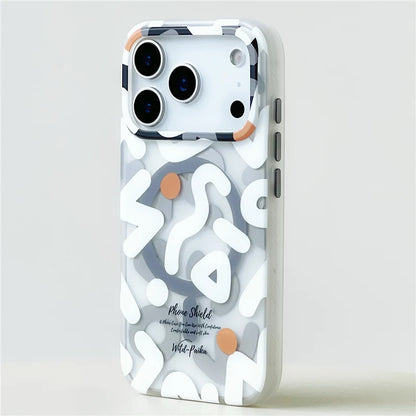 Graffiti Pattern Case For iPhone 17