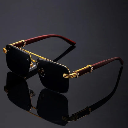 Vintage Frameless Sunglasses