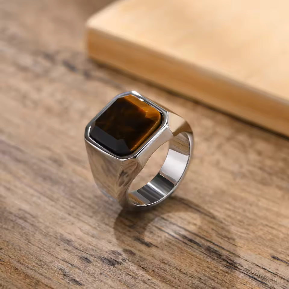 Men's Tiger Crest Ring