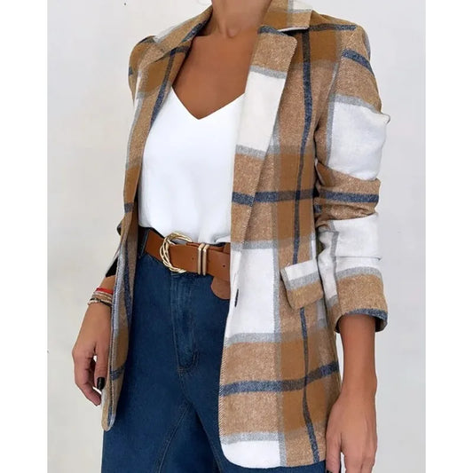 Savannah Check Blazer