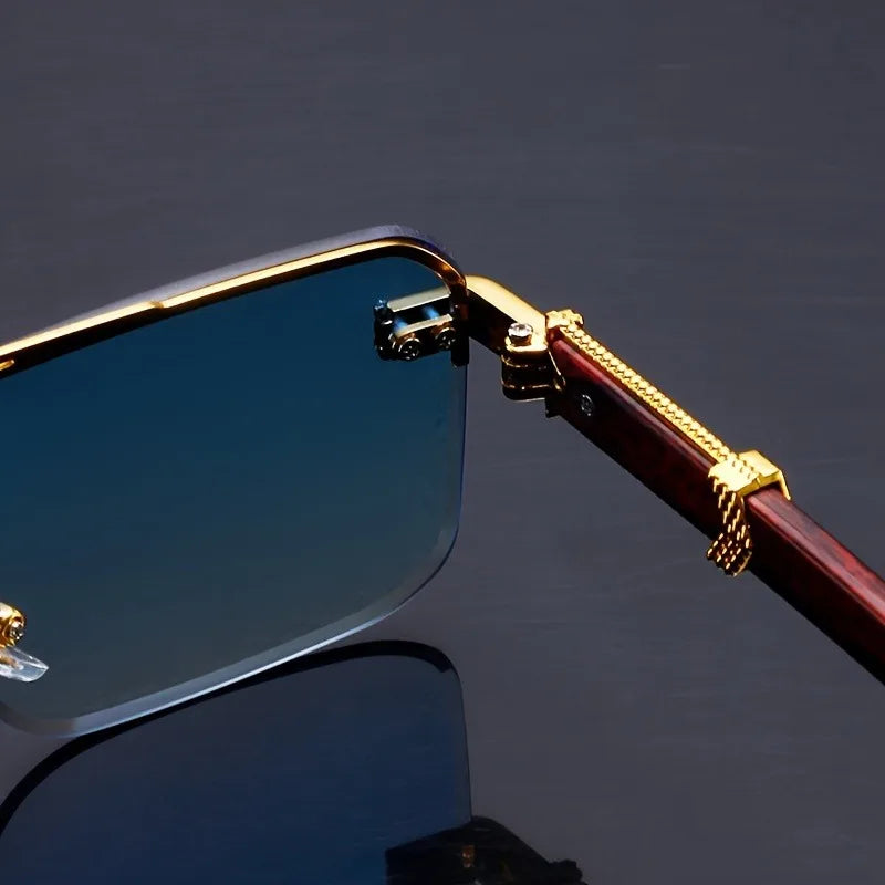 Vintage Frameless Sunglasses