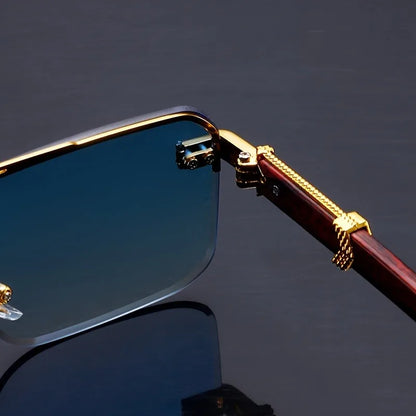 Vintage Frameless Sunglasses