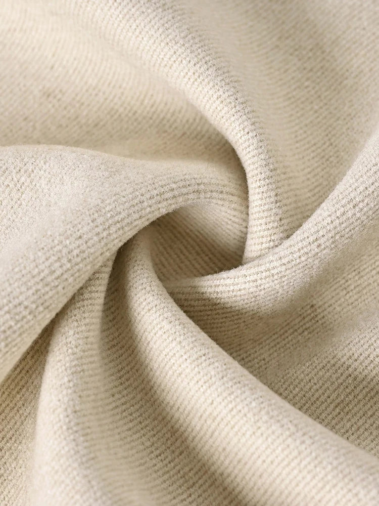 Cream line Coat